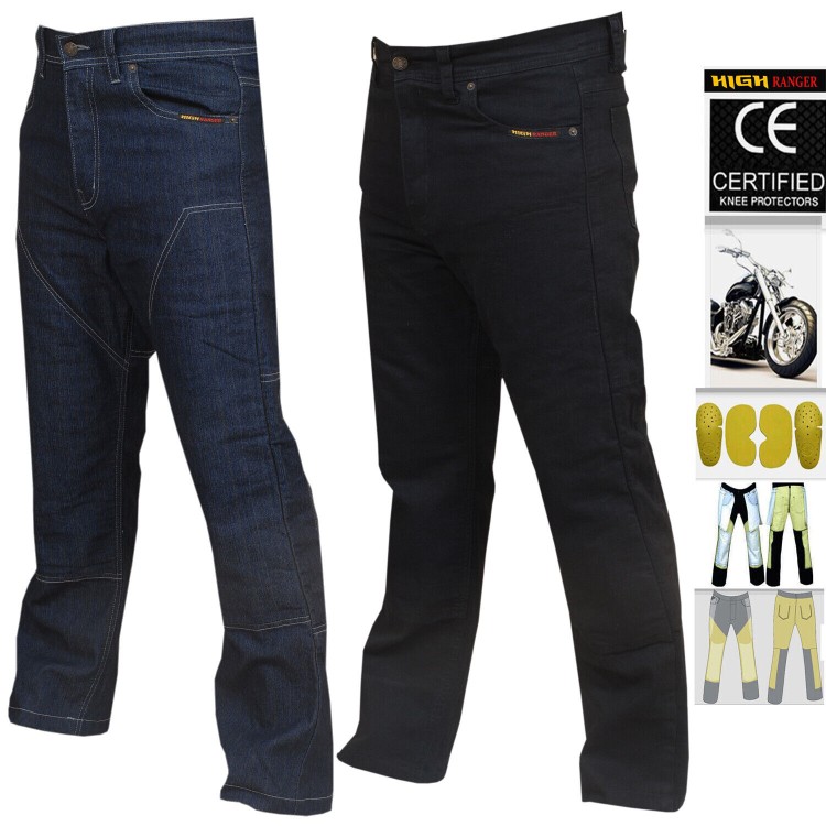 Motorcycle Kevlar Jeans With Dupont Kevlar Lining Motorbike Jeans CE  CERTIFIED 